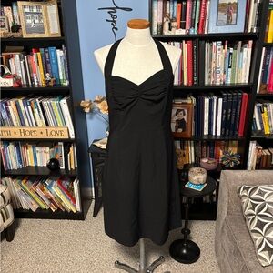New York & Company Black Strapless Dress